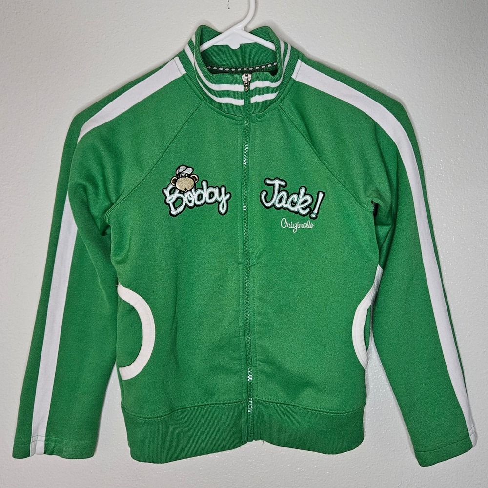 Girls Bobby Jack Green Track Jacket